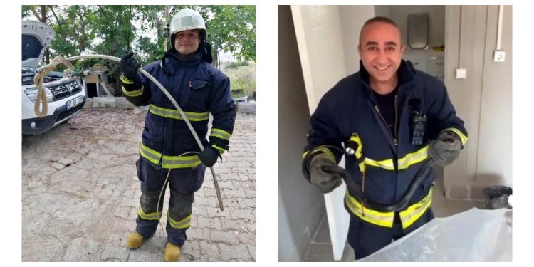 Antalya'da itfaiyenin yılan mesaisi: 15 günde 45 ihbar