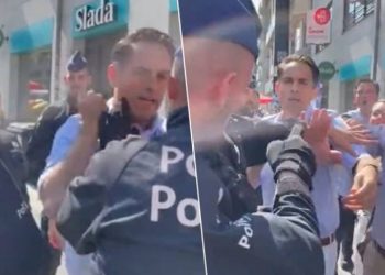 Belçika’da aşırı sağcı Vlaams Belang liderine polis tokadı