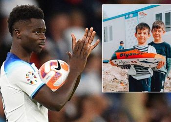 Bukayo Saka'dan, 26 depremzede aileye yardım!