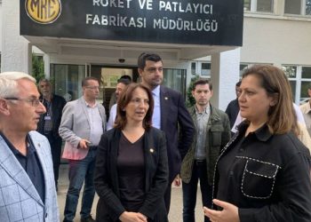 CHP Grup Başkanvekili Köksal MKE fabrikasını ziyaret etti: