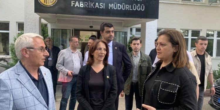 CHP Grup Başkanvekili Köksal MKE fabrikasını ziyaret etti: