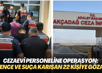 Cezaevi personeline operasyon: İşkence ve suça karışan 22 kişi gözaltına alındı