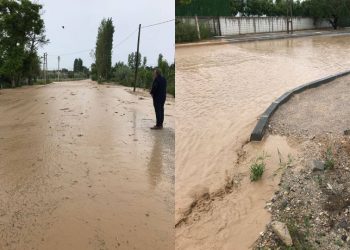 Çorum'da sağanak yağış: Evler ve bağlar su altında kaldı