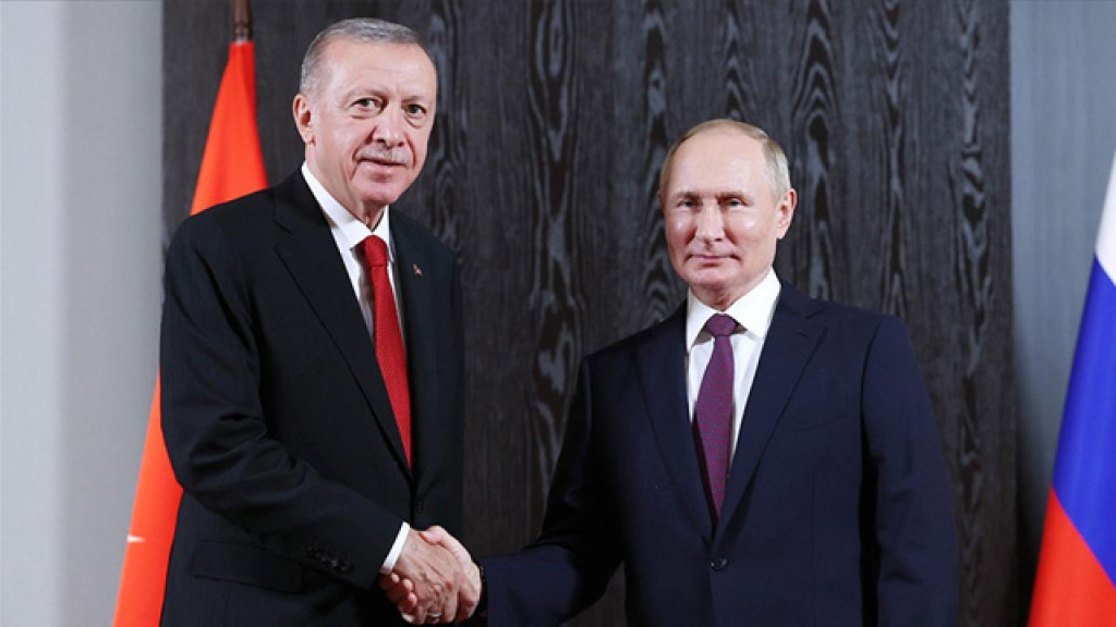 Cumhurbaşkanı Erdoğan Rusya Devlet Başkanı Putin ile görüştü