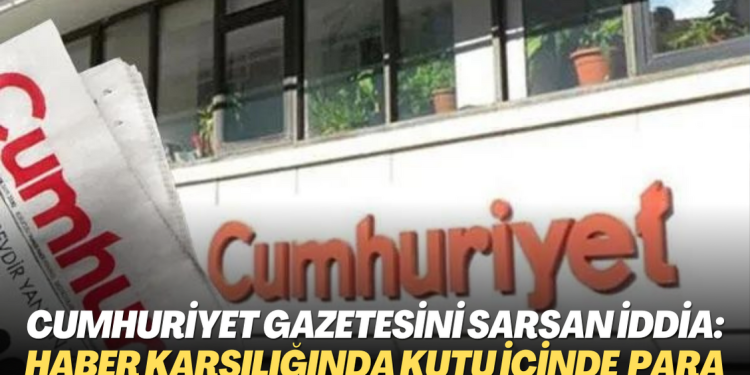 Cumhuriyet gazetesini sarsan iddia: Haber karşılığında çikolata kutusu içerisinde para alındı