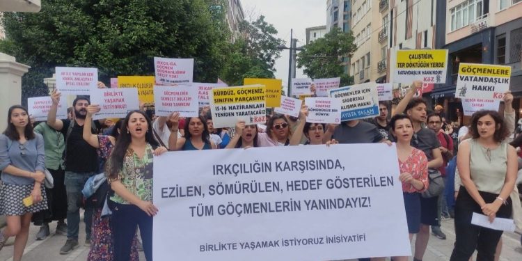 Dünya Mülteciler Günü'nde Kadıköy'de eylem: Birlikte yaşamak istiyoruz