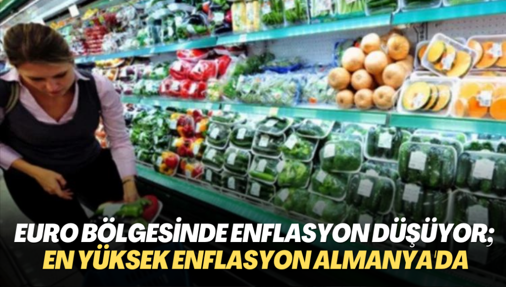 Euro bölgesinde enflasyon düşüşe geçti; En yüksek enflasyon Almanya’da