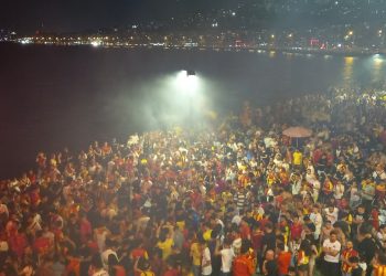 Göztepe Festivali İzmir'i sarı kırmızıya boyadı