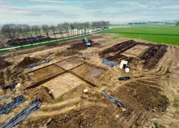 Hollanda'da dört bin yıllık tapınak bulundu