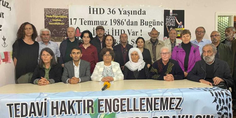 İHD: Ağız içi aramayı reddeden tutuklu tedavi olamıyor