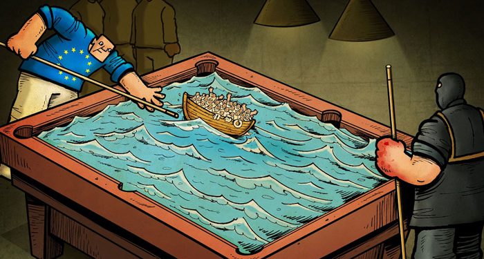 Karikatüristler, ‘mülteci’ sorununu çizdi; ‘İnsanlık Karikatürleri’ farklı ülkelerde sergilenecek