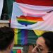 Kıbrıs 'gökkuşağında' birleşti: LGBTİ+'lardan tampon bölgede eylem