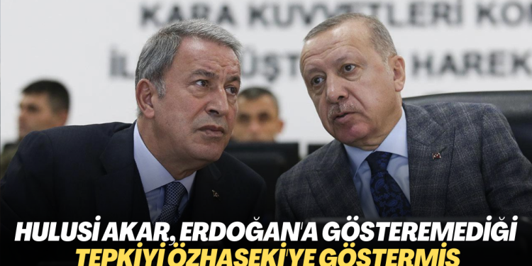 Kulis: Hulusi Akar, Erdoğan’a gösteremediği tepkiyi Özhaseki’ye göstermiş
