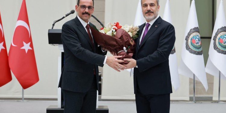 MİT Başkanı İbrahim Kalın, görevi Hakan Fidan’dan devraldı