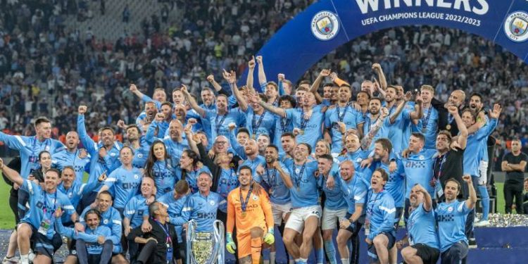 Manchester City'nin Şampiyonlar Ligi şampiyonluğu İngiliz basınında