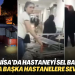 Manisa’da hastaneyi sel bastı; 62 hasta başka hastanelere sevk edildi