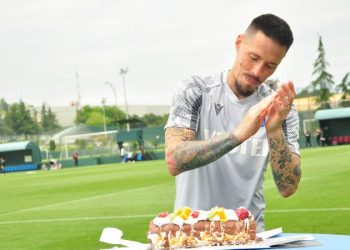 Marek Hamsik'e veda pastası