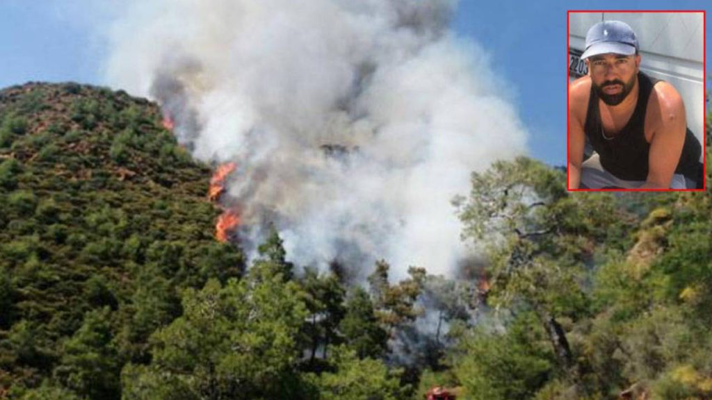 Marmaris orman yangınında bulunan cesedin kimliği belli oldu