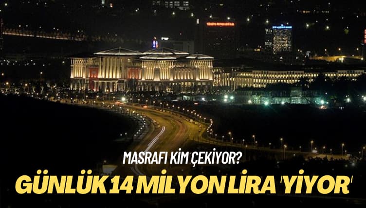 Masrafı kim çekiyor? Günlük 14 milyon lira ‘yiyor’