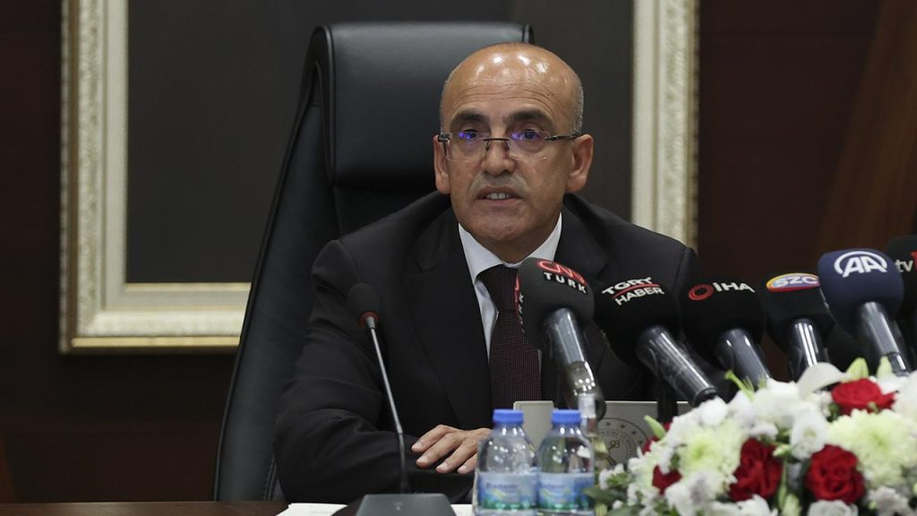 Mehmet Şimşek'ten Hafize Gaye Erkan'a tebrik