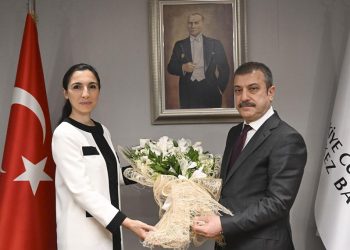Merkez Bankası’nda devir teslim; Gaye Erkan, görevi devraldı