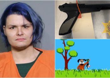 Nintendo'nun 'Ördek Avı' tabancasıyla benzinci soydu