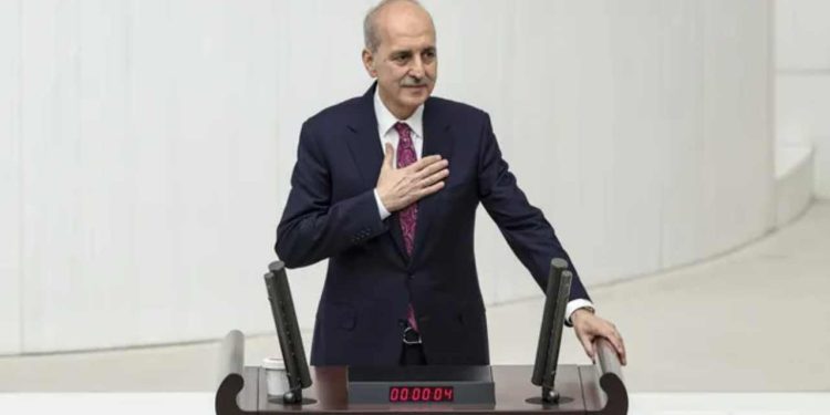 Numan Kurtulmuş üçüncü turda Meclis Başkanı seçildi