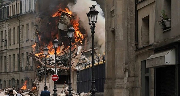 Paris’te patlama, çok sayıda yaralı var