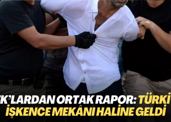 STK’lardan ortak rapor: Türkiye işkence mekânı haline geldi