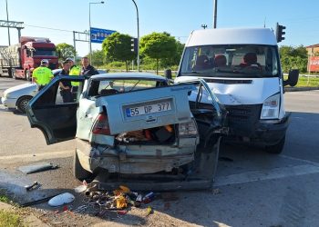 Samsun'da zincirleme trafik kazası: Yedi yaralı