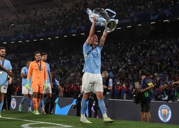 Sezon boyunca rekorları altüst etti; Şampiyonlar Ligi'nin gol kralı Erling Haaland!