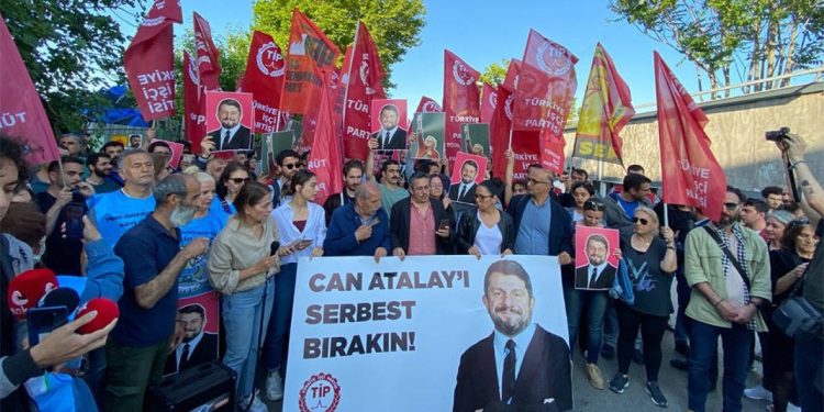 TİP’ten 36 ilde, 85 noktada Can Atalay eylemi: Hukuksuzluğa son verin