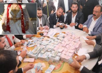 Takı töreni beş saat sürdü: Van'daki düğünde damada 6 milyon TL, geline 4 kilo altın takıldı