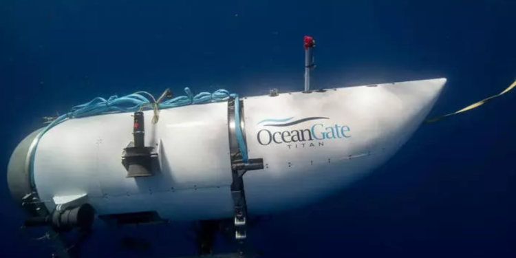 Titanik'in enkazına dalış yapan Titan'a ait olduğu düşünülen 'patlama' sesi tespit edildi