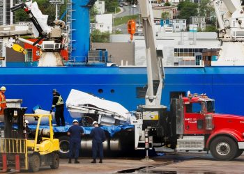 Titan'ın karaya çıkarılan parçalarında insan kalıntıları bulundu