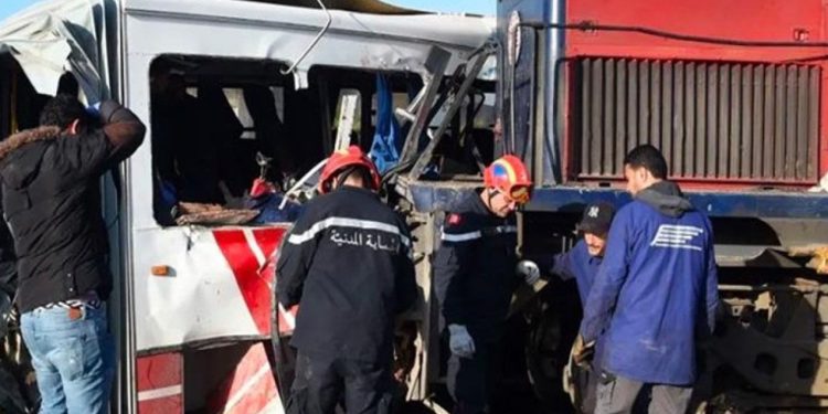 Tunus'ta tren kazası: İki ölü, 31 yaralı