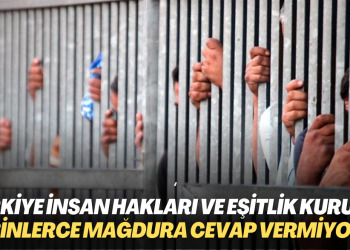 Türkiye İnsan Hakları ve Eşitlik Kurumu, hak ihlaline uğrayan mağdurların başvurusunu cevapsız bıraktı