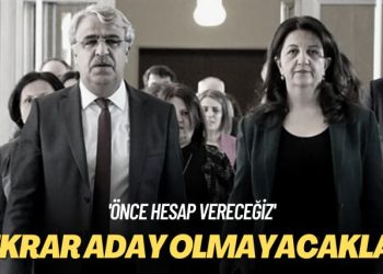 ‘Önce hesap vereceğiz’ Buldan ve Sancar eş genel başkanlığa tekrar aday olmayacak
