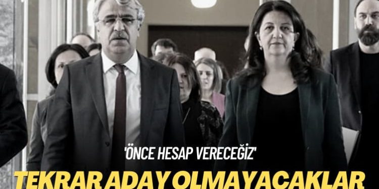 ‘Önce hesap vereceğiz’ Buldan ve Sancar eş genel başkanlığa tekrar aday olmayacak