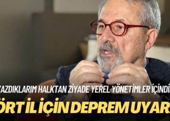 ‘Yazdıklarım halktan ziyade yerel yönetimler içindir’: Dört il için deprem uyarısı