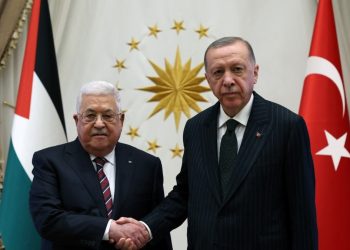 Filistin Yönetimi Lideri Abbas’la görüşen Cumhurbaşkanı Erdoğan: “Adil ve kalıcı barışın tek yolu iki devletli çözüm”
