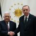 Filistin Yönetimi Lideri Abbas’la görüşen Cumhurbaşkanı Erdoğan: “Adil ve kalıcı barışın tek yolu iki devletli çözüm”