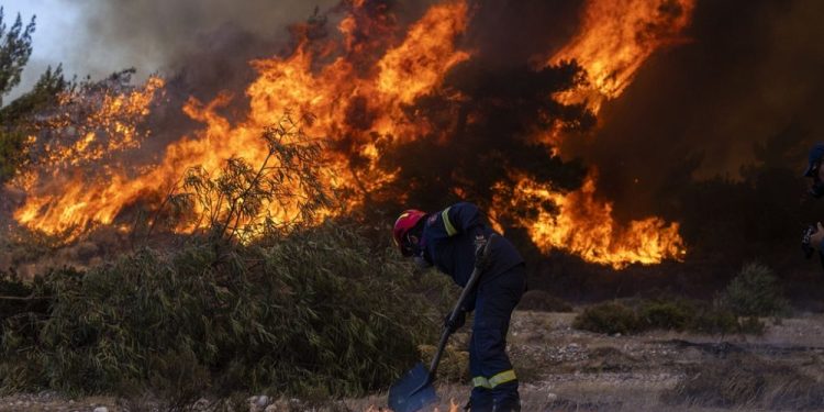 Akdeniz’de orman yangınları: Cezayir’de 34 kişi öldü, Yunanistan’da yangın söndürme uçağı düştü