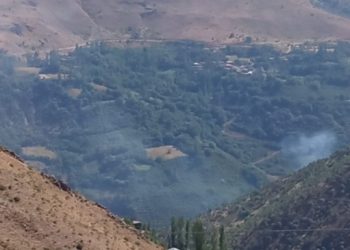 Xîzan’da operasyonun sürdüğü bölge bombalanıyor