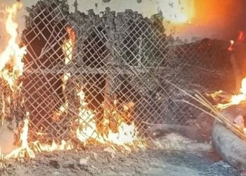 Hindistan’da kadınlar çete liderinin evini ateşe verdi