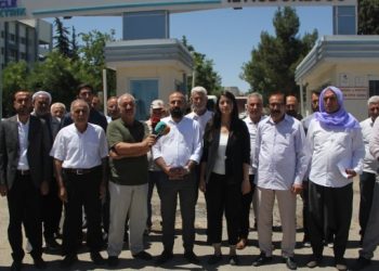 DEDAŞ önünde elektrik protestosu