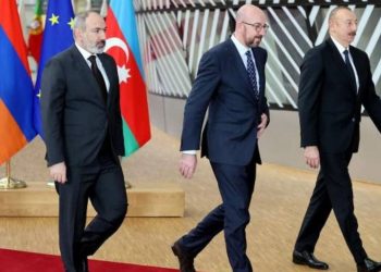 AB Konseyi Başkanı Michel, Paşinyan ve Aliyev'le görüştü