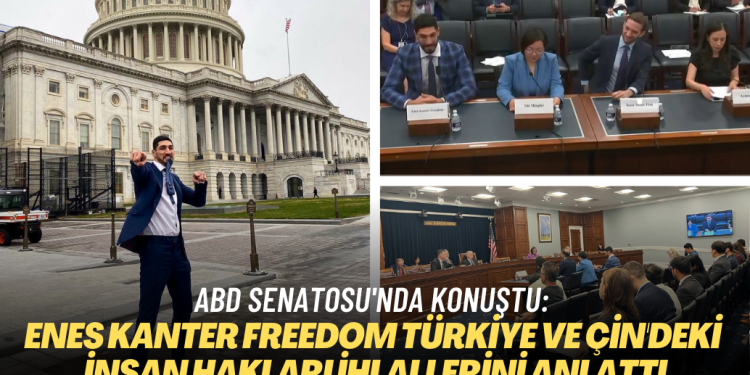 ABD senatosu’nda konuştu: Enes Kanter Freedom Türkiye ve Çin’deki insan hakları ihlallerini anlattı
