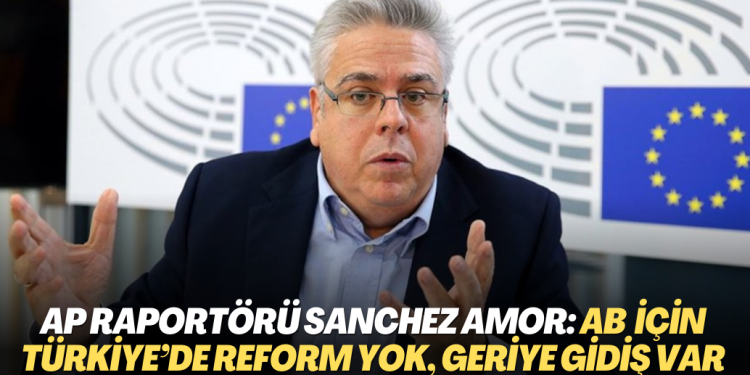 AP Raportörü Sanchez Amor: AB sürecinde Türkiye’de reform yok, geriye gidiş var