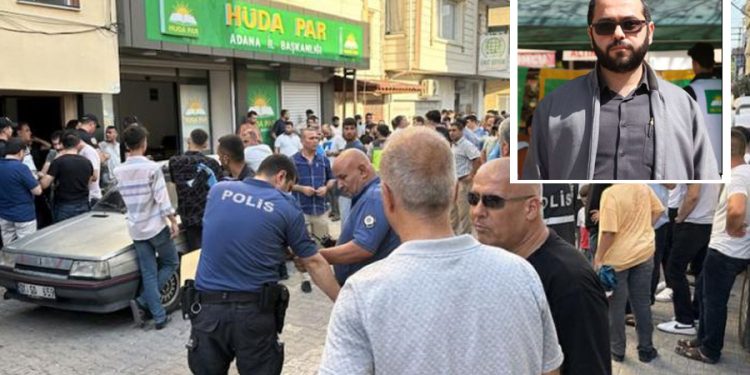 Adana’da HÜDA PAR binasında bıçaklı saldırı: İl sekreteri öldü, il başkanı yaralandı